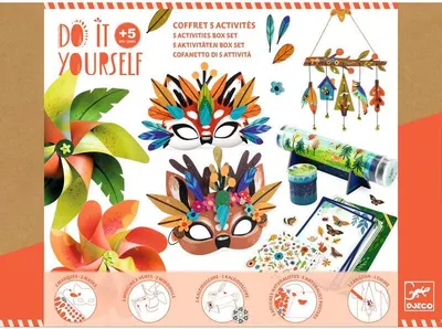 Set de 5 activități Djeco - Natura