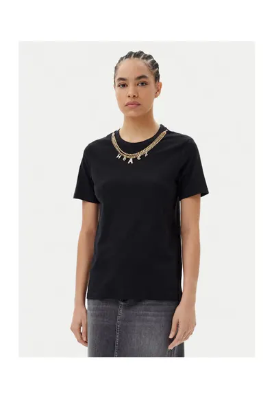 Tricou dama GPP25098TS - Bumbac - Negru - Negru