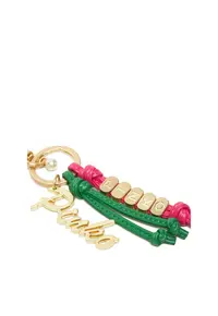 Breloc Rosa Flogo P22V - roz - din material plastic