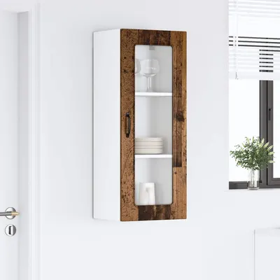 vidaXL Panou mașină de spălat vase Kalmar Lemn vechi 40 x 31 x 100 cm