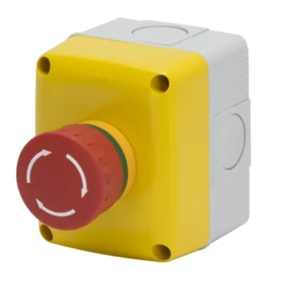 Enclosures Complete With Operator - 1 Modul - 1no 1nc - Emergency - Ip66