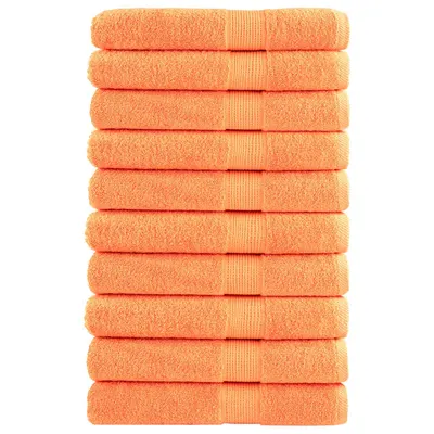 Gossi prosoape premium solund 10 buc. portocaliu 100x200 cm 600 gsm