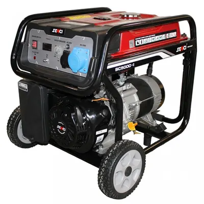 Generator de curent 4.5kW Senci SC-5000 Top - AVR inclus, motor benzina