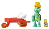 Set figurine Micki - Bamse, Skalman și căruciorul lui