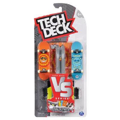 Set 2 mini skateboard cu rampa Tech Deck