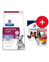 HILL'S Prescription Diet Digestive Care i/d ActivBiome Canine Low Fat pui 12 kg + recompense GRATIS