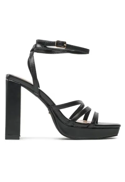Sandale dama - 30287205338 - Piele ecologica - Negru