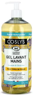 Gel bio pentru spalare pe maini cu extract de lamaie si lavanda, 1000ml, Coslys