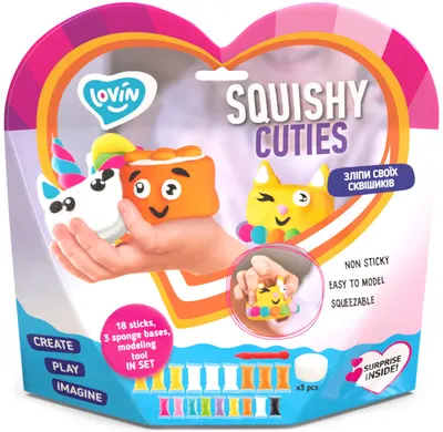 Set creativ cu model ușor Lovin - Drăguțe