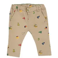 Pantaloni lungi copii Chicco, Bej cu model, 08891-65MFCO