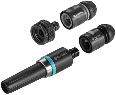 Set de duze cu conexiuni rapide Gardena - EcoLine Basic Set, 1/2''- 5/8'', 4 piese