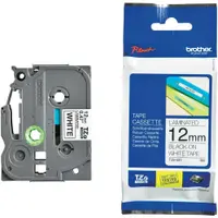 Casetă Brother - TZe-231, pentru P-Touch, 12mm, 8m, Black/White