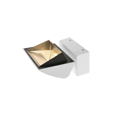 Corp iluminat de perete, aplica, lumini MERADO FLOOD perete alb LED montat pe suprafata interioara de perete de lumina, alb, 4000K, 40 °