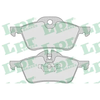 Set placute frana, frana disc LPR 05P851