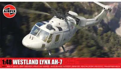 Model asamblabil Airfix Militari: Elicoptere - elicopter militar britanic Westland Lynx AH-7