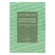 Studii tehnice pentru vioara. Independenta degetelor Opus 1