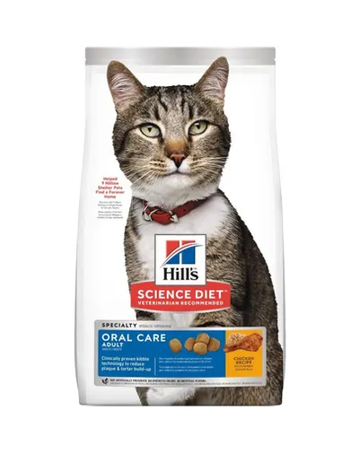 HILL'S Science Plan Cat Adult Oral Care cu pui 7 kg