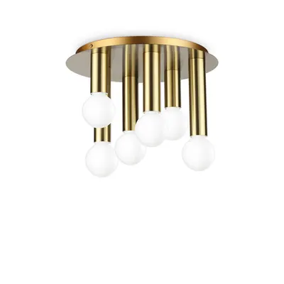 Lampa cu montaj pe tavan Petit pl6 Auriu
