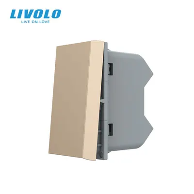 Modul Intrerupator mecanic simplu, 1M Auriu