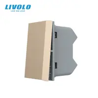 Modul Intrerupator mecanic simplu, 1M Auriu