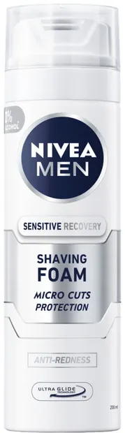 Nivea Men Spumă de ras Sensitive Recovery, 200 ml