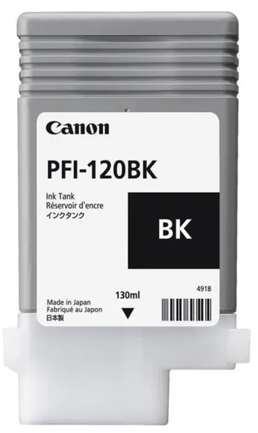 Cartuș cu cerneală Canon PFI-120, pentru iPF TM-205/300/305, negru