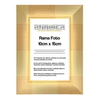 Ramă foto 10X15 - model Madrid auriu