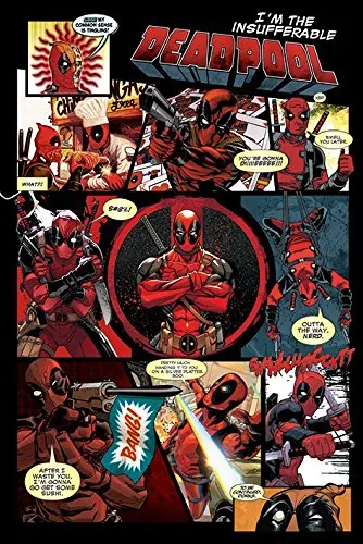 Poster - Deadpool Panels