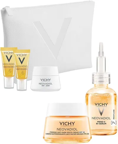 Vichy Neovadiol Set - Meno 5 BI Ser și cremă anti-îmbătrânire, SPF50, 30 + 50 ml