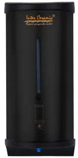 Dozator de săpun lichid cu senzor Inter Ceramic - 800 ml, negru mat