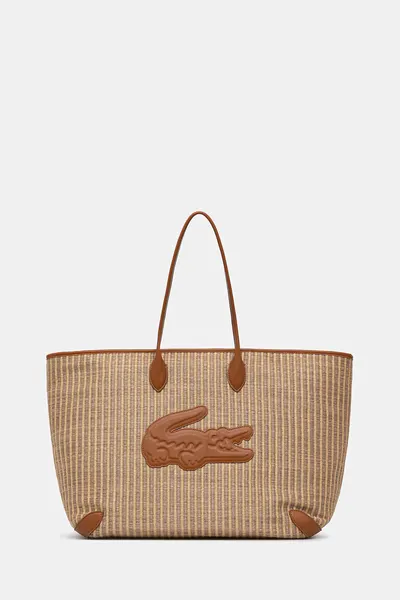 Lacoste geantă shopper pentru femei împletită