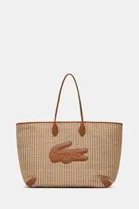 Lacoste geantă shopper pentru femei împletită