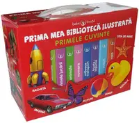Prima mea biblioteca ilustrata: Primele cuvinte. Bebe invata (Cutie cu 8 carticele)