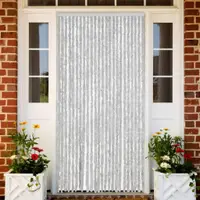 vidaXL Perdea pentru insecte, gri, 100x200 cm, chenille