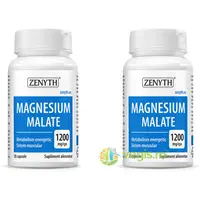Pachet Magnesium Malate 1200mg 30cps+30cps