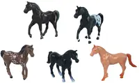 Set de figurine Rappa - caiII, 5 buc. , 6 cm