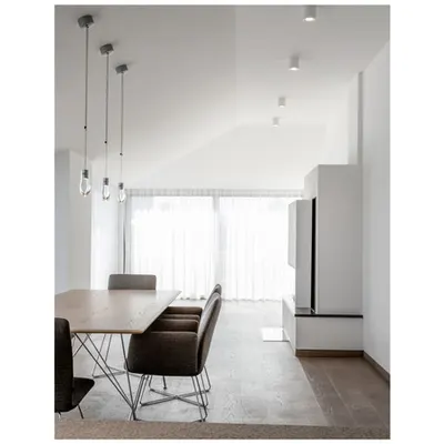 Plafoniera ORAZIO Alb Gypsum GU10 1x50W IP20 Fara bec