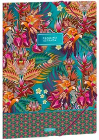 Dosar cu elastic Ars Una Catalina Estrada - Guaviare-Blue, A4