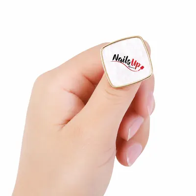 Paletă Pictură NAILSUP Tip Inel Pătrată pentru Nail Art și Amestec Culori