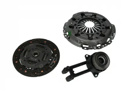 Kit ambreiaj cu rulment hidraulic (Cu capac ambreiaj; cilindru ambreiaj central; placa presiune, 190mm) potrivit FIAT STILO; FORD FIESTA IV 1.0-1.9D 08.95-11.08
