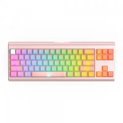 Tastatura Gaming Wired USB HAVIT KB896L, RGB, 1.2m, Roz