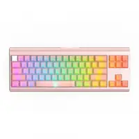 Tastatura Gaming Wired USB HAVIT KB896L, RGB, 1.2m, Roz