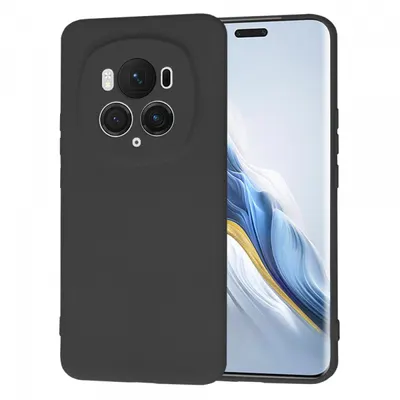 Husa pentru Honor Magic6 Pro, Techsuit, SoftFlex, Neagra