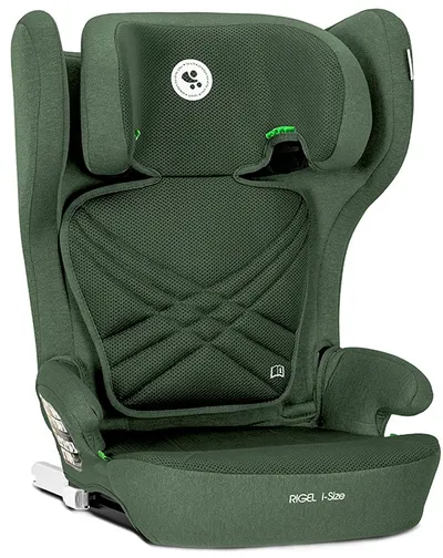 Scaun auto pliabil Lorelli - Rigel, IsoFix, i-Size, 100-150 cm, verde