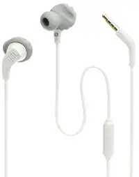 Căști de sport cu microfon JBL - Endurance Run 2, albe