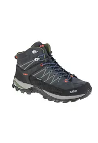 Bocanci barbati Rigel Mid Trekking WP 3Q12947 - Antracit/Verde