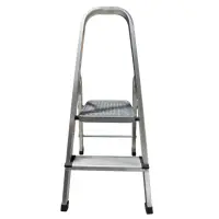 Scară Pliabilă din aluminiu cu 2 Trepte- Structură Metalică rezistentă si compactă