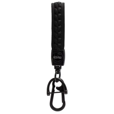 Breloc din Piele si Carabina, Multicolor