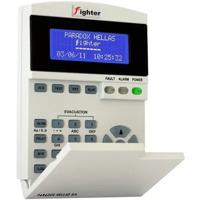 Tastatura LCD pentru control la distanta Paradox Fighter KSDA