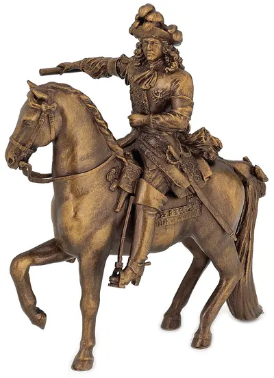 Figurina Papo Historicals Characters – Regele Ludovic al XIV-lea pe cal